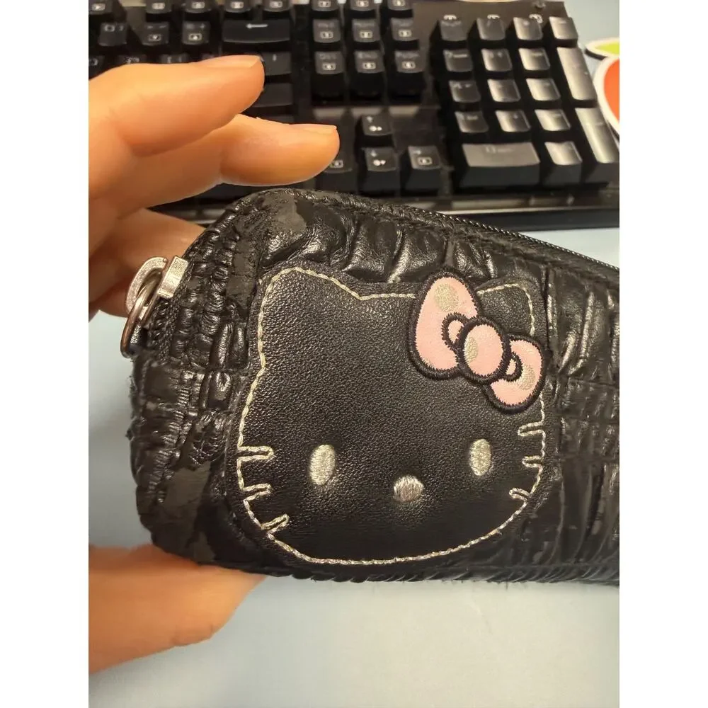Sanrio Hello Kitty Faux Leather Pencil Case Pouch Bag